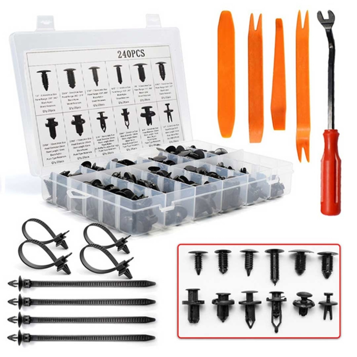 All-in-One Car Repair Disassembly Tool Kit Box