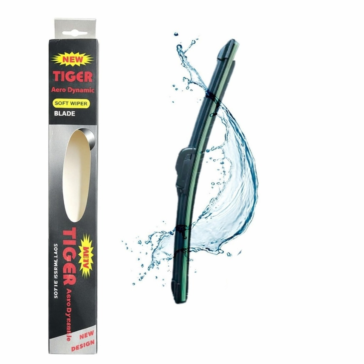 Tiger Aero Dynamic Soft Silicone Wiper Blade 