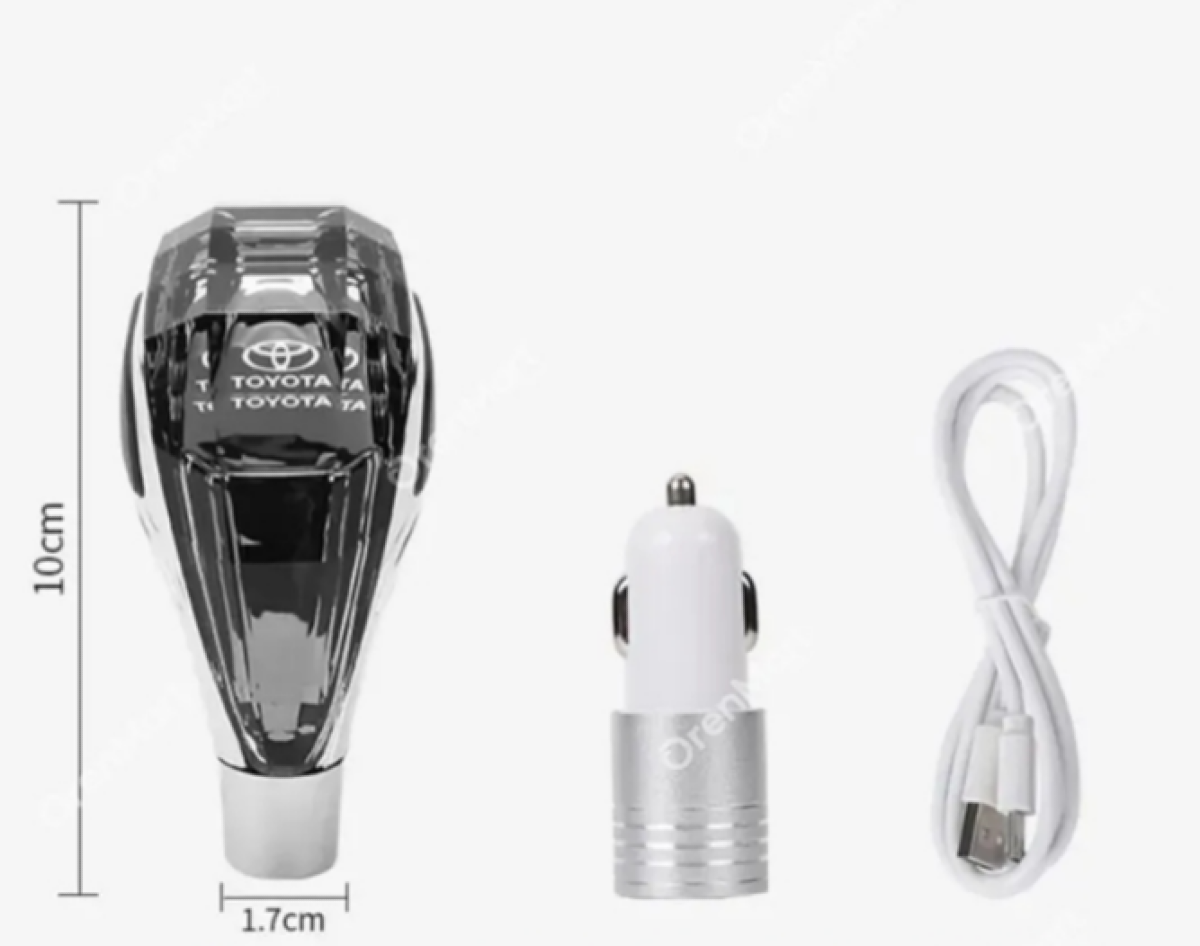 Crystal RGB Car Gear Shift Knob