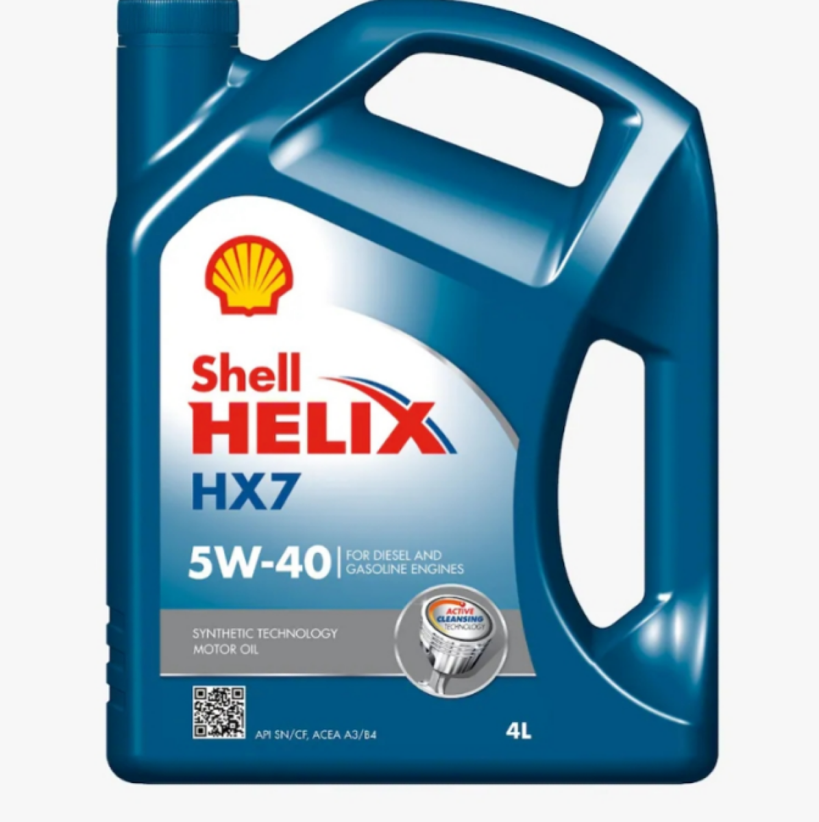  Shell Helix HX7 Semi Synthetic Motor Oil 5W-40 4L