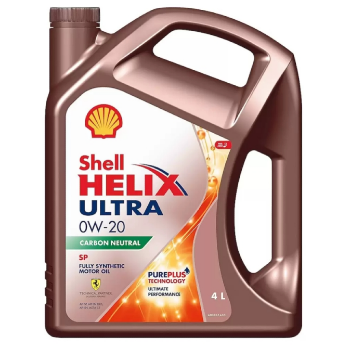 Shell Helix Ultra Motor Oil SP 0W-20 4L
