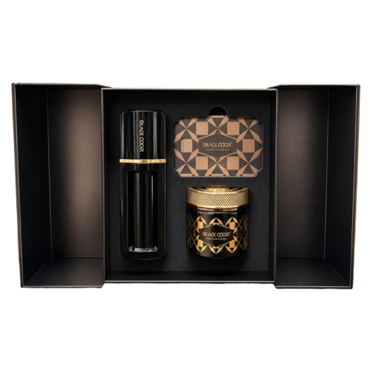  Black Odor 3 in 1 Air Freshener Gift Set