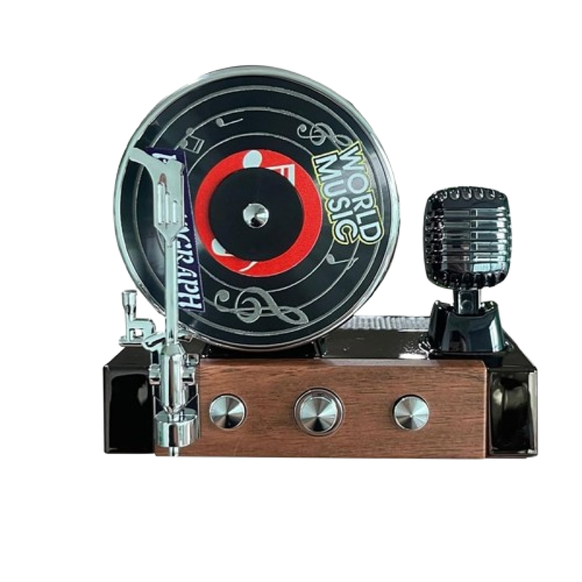 Car Aroma Diffuser Solar Powered Phonograph