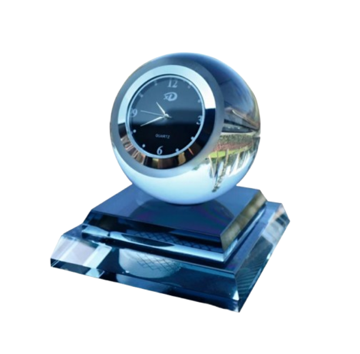  Crystal Ball Clock Car Perfume